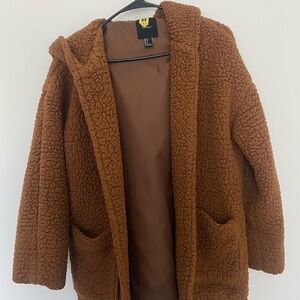 Cozy Brown Teddy Jacket